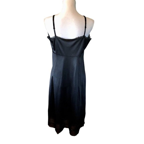 Vintage Sears Full Slip Womens 38 Used Black - Picture 4 of 16